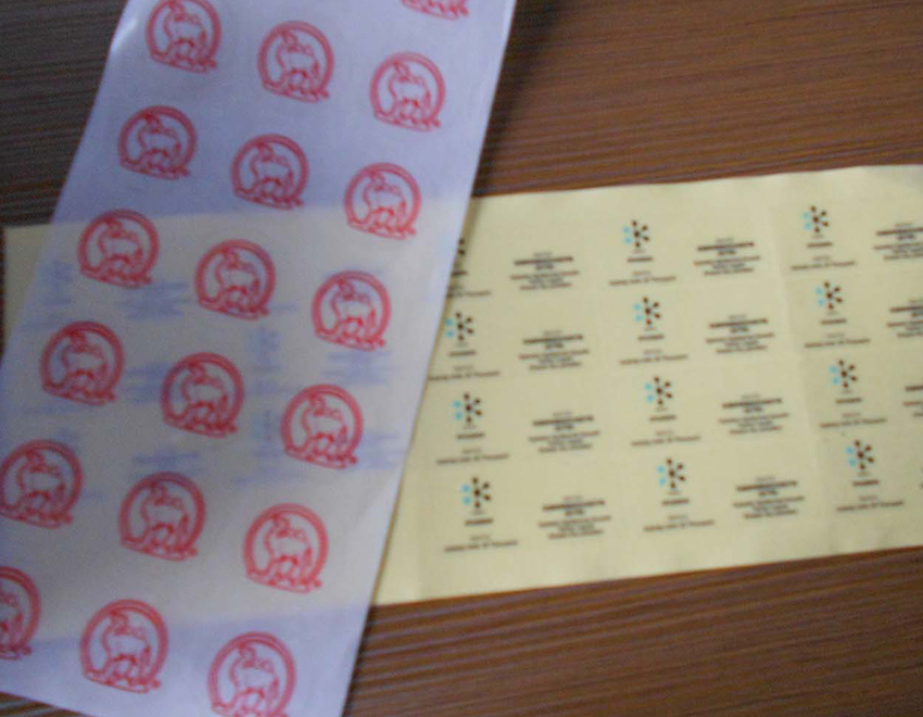 日照印刷透明膜標(biāo)簽